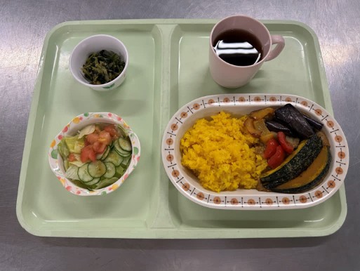 夏野菜のカレーライス